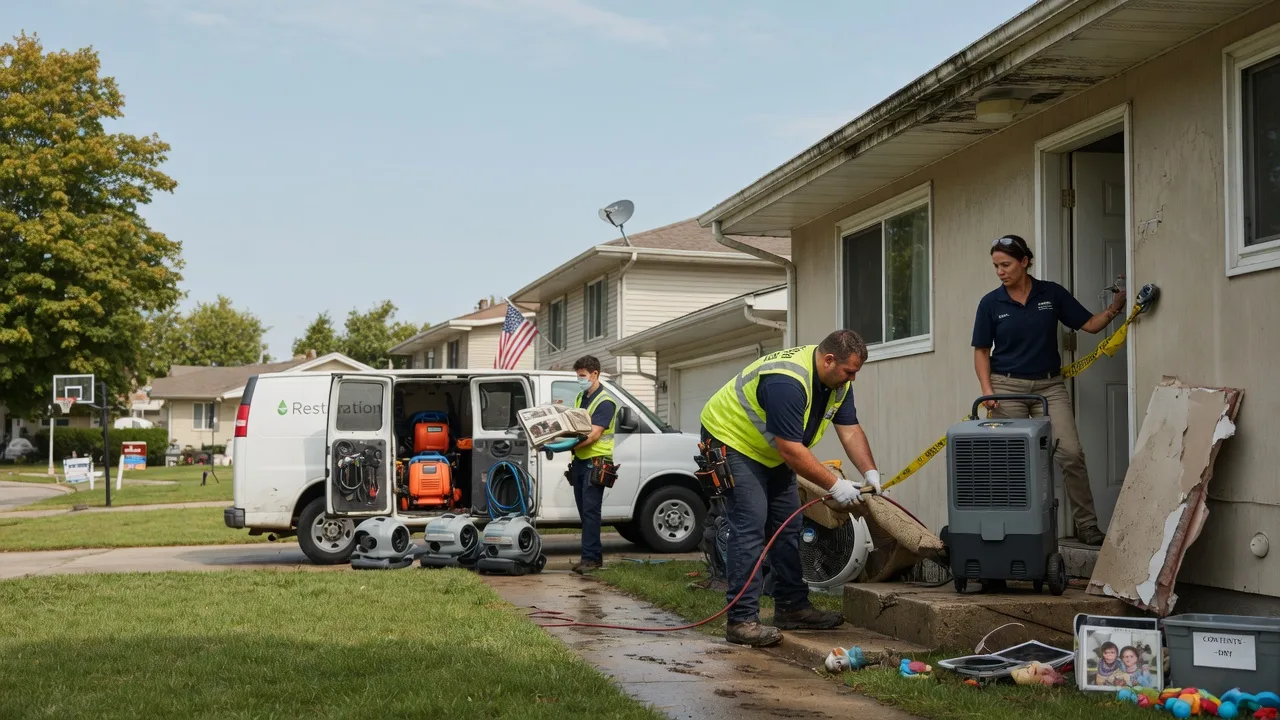 Water Damage Restoration in Marion, IL near me